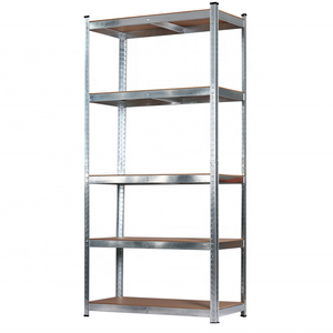 KINDE 5 Tier Racking Shelves Adjustable  Metal Shelves Multi-purpose Boltless Rack Storage Shelving 180x90x40CM 875KG