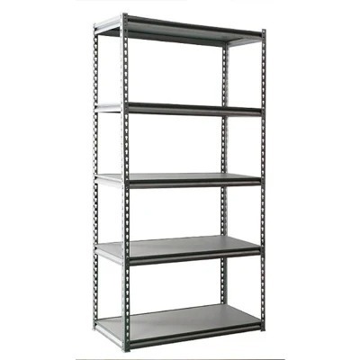 Basic Customization Metal Garage Rivet Adjustable  Steel  Shelving Unit Boltless Storage Rack