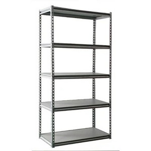 Basic Customization Metal Garage Rivet Adjustable  Steel  Shelving Unit Boltless Storage Rack