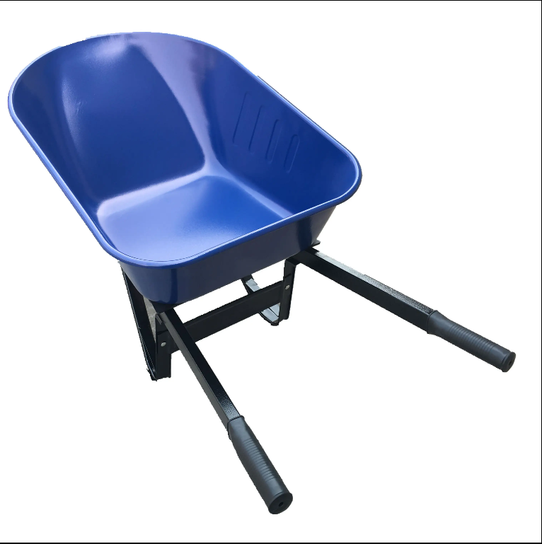 200kg Load Heavy Duty Industrial Building Tools Metal Tray Manufactures Construction Wheelbarrow