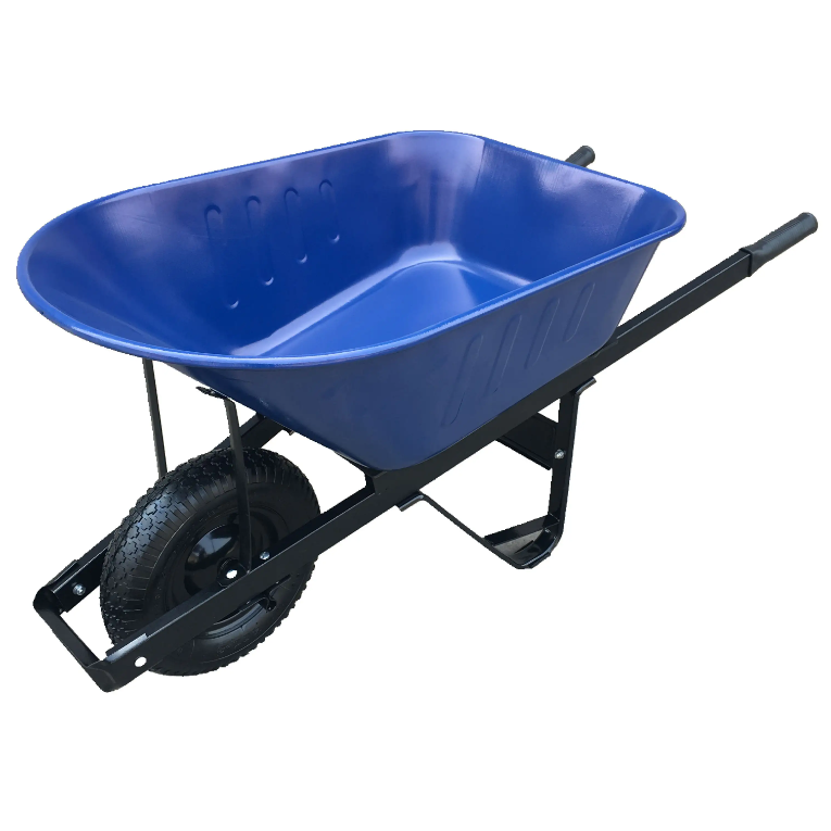 200kg Load Heavy Duty Industrial Building Tools Metal Tray Manufactures Construction Wheelbarrow