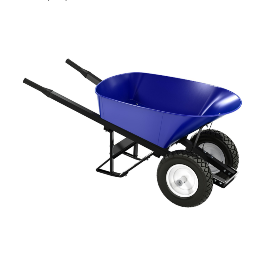 200kg Load Heavy Duty Industrial Building Tools Metal Tray Manufactures Construction Wheelbarrow