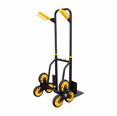 Six Wheels Loading 330 Pound  Automatic Cargo Going Up and Down Stairs  Hand Stair Climbing Trolley Hand Trucks