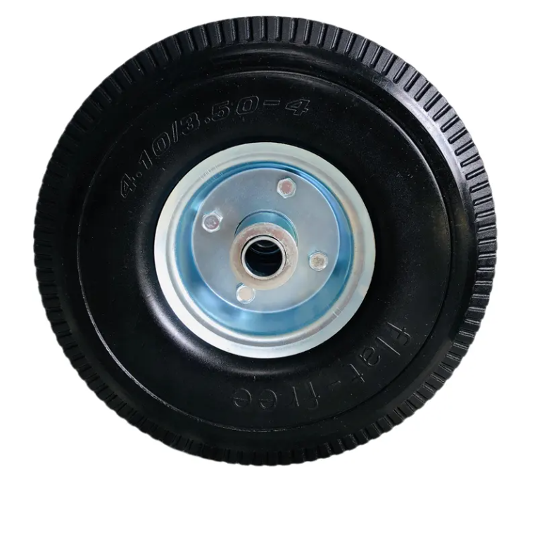 High quality Polyurethane Puncture PU Foam Wheels Tires For Wagon Cart Lawn Mower Hand Trucks