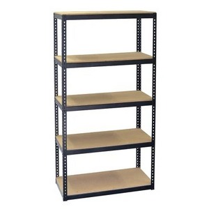 Adjustable Steel Home Boltless Storage Racks Shelving  for Office Furniture / Kitchen Metal Shelf