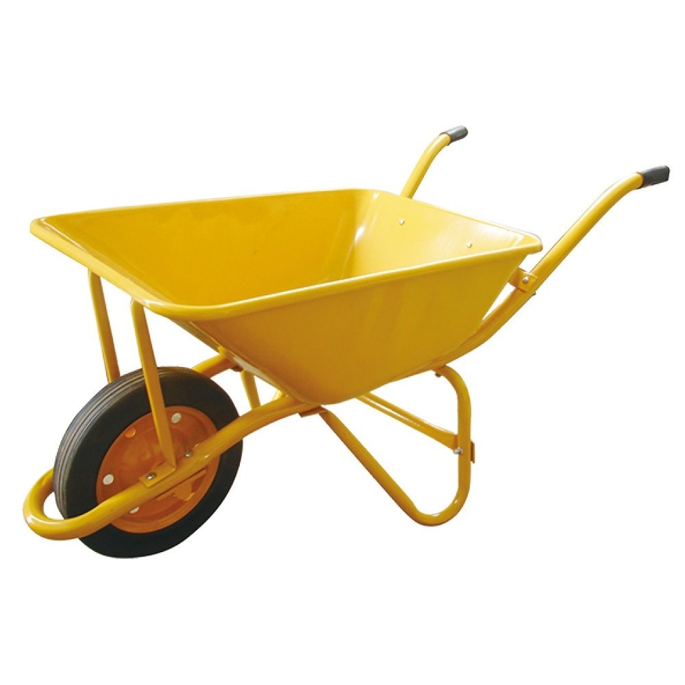 Customizable Heavy Duty Pneumatic Wheel Steel Pallet Wheelbarrow