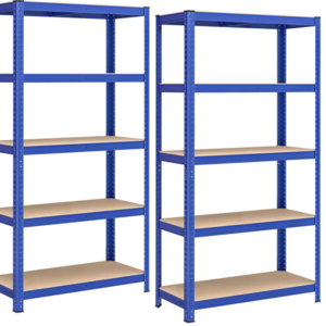 Boltless Metal Frame 5 Layer Warehouse Storage Rack  Home Storage Shelving  Adjustable Storage Garage Shelf Stacking Racks