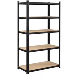 5 Tiers High Quality Adjustable Metal Boltless Shelf And Racks Warehouse Storage Medium Duty Metal Rack Shelf