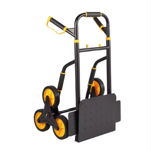 Six Wheels Loading 330 Pound  Automatic Cargo Going Up and Down Stairs  Hand Stair Climbing Trolley Hand Trucks