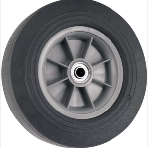 Rubber Tyre Wheels For Lawn Mower Wheels 5"   6"   7"   8"   10''  Small Handtruck Solid Rubber Tire