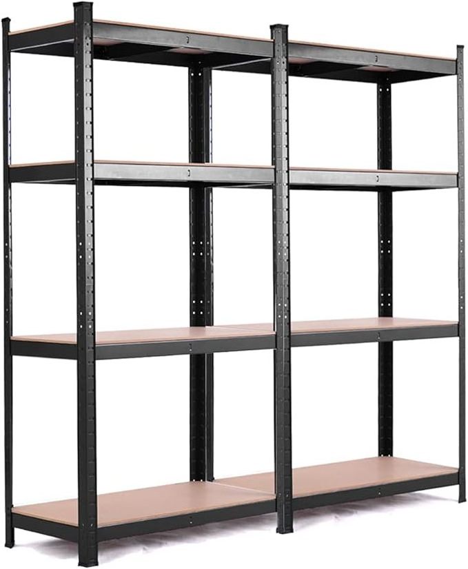 Heavy duty blue 4 layer 400lb per layer rack storage racks  shelving racks for storage shelves