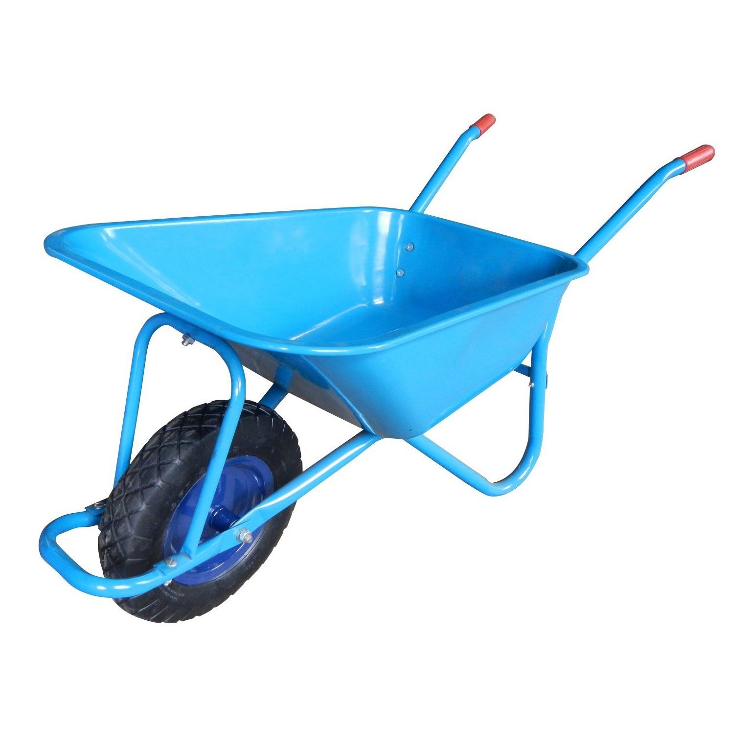 Customizable Heavy Duty Pneumatic Wheel Steel Pallet Wheelbarrow