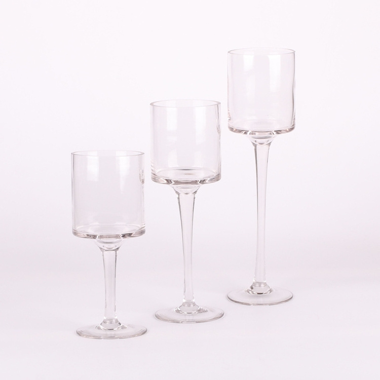 Hipster New Ins Style Glass Candle Holder Creative Design Candlestick