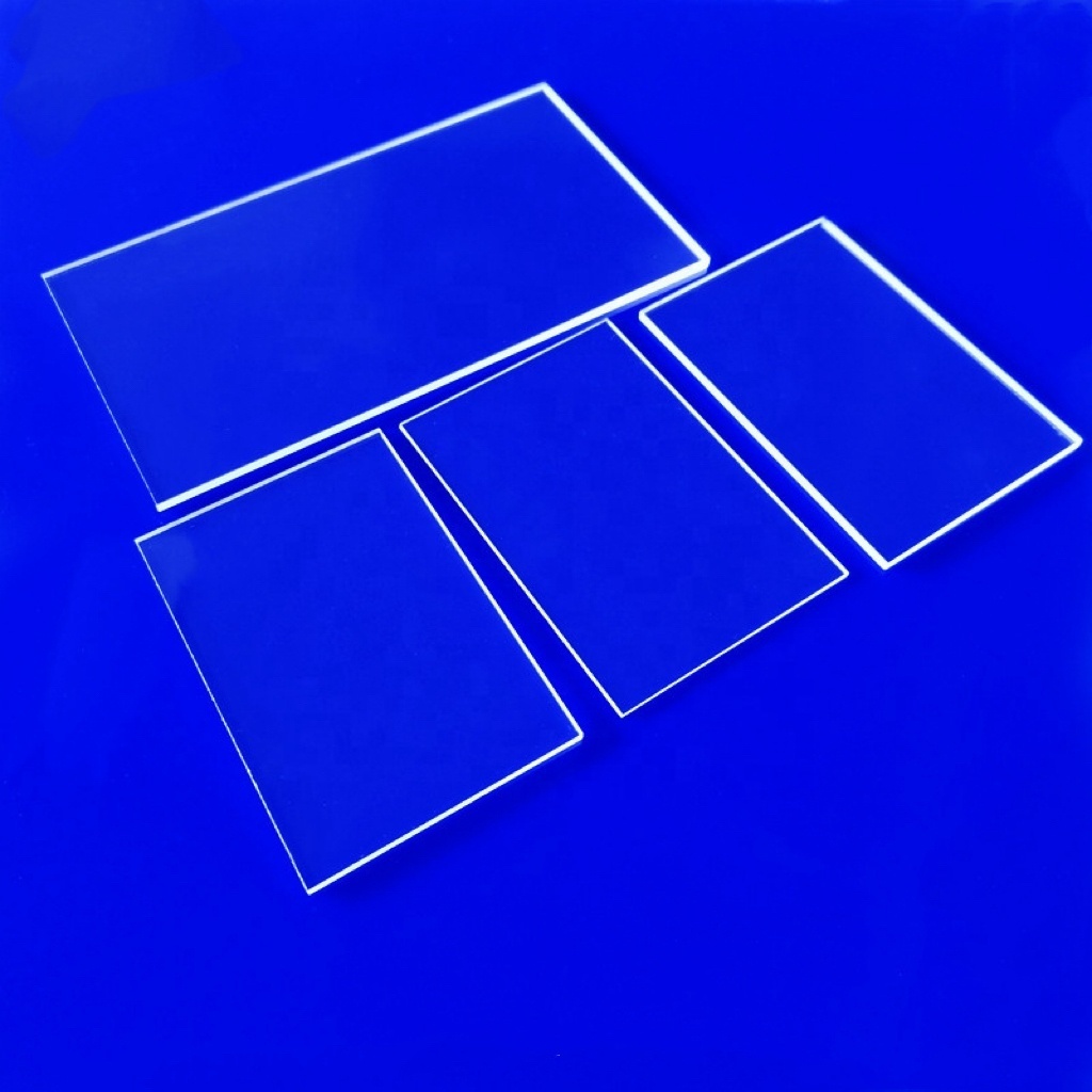 Quartz plate glass sheet High temperature resistant glass sight glass transparent square quartz sheet