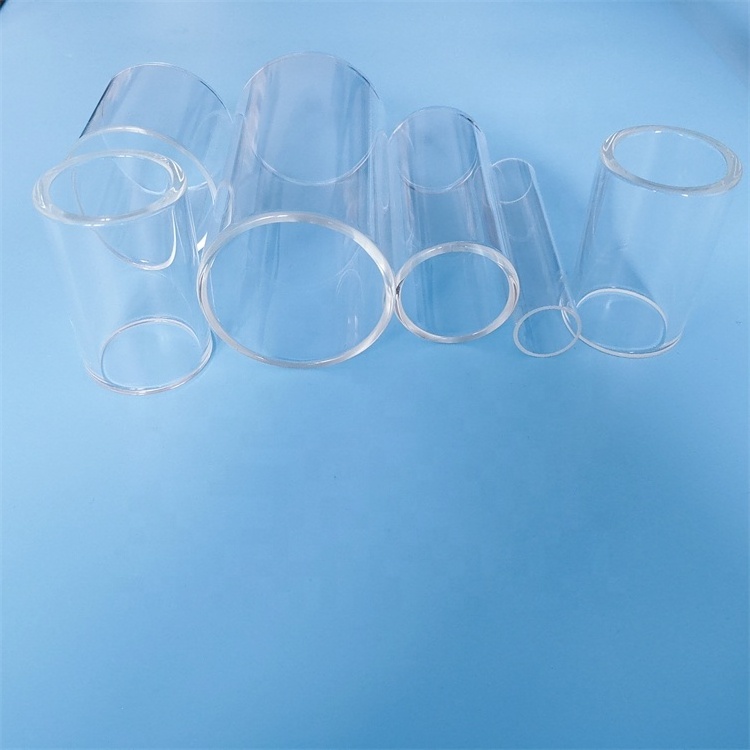 customize glass tube crystal glass tube