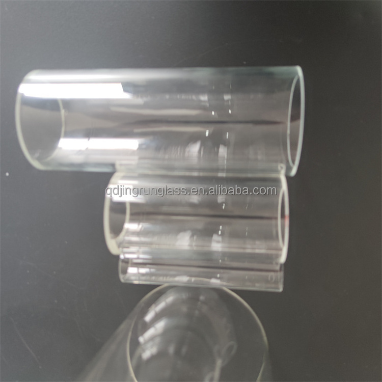 Wholesale High Clear Large Small Diameter Glass Blowing Colored Borosilicate Glass Tube Pipe