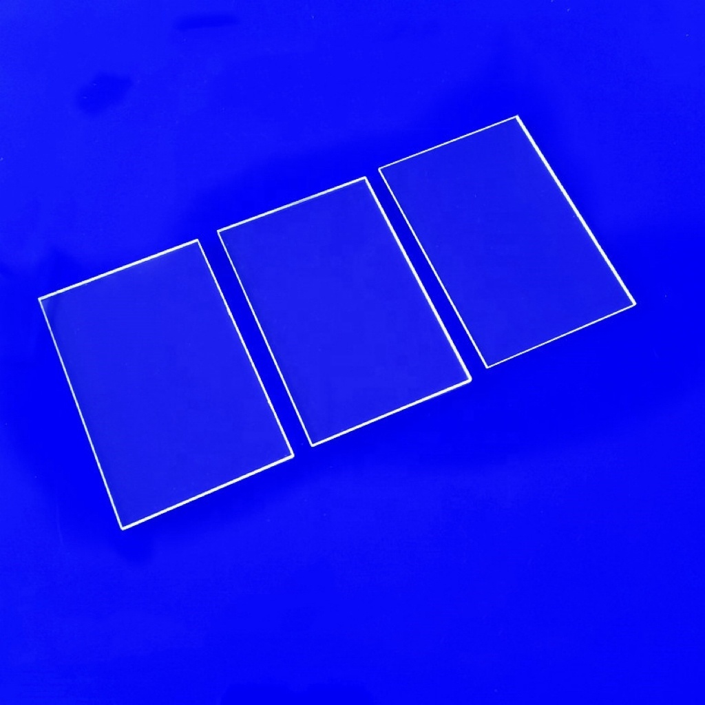 Quartz plate glass sheet High temperature resistant glass sight glass transparent square quartz sheet