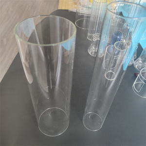 Wholesale High Clear Large Small Diameter Glass Blowing Colored Borosilicate Glass Tube Pipe