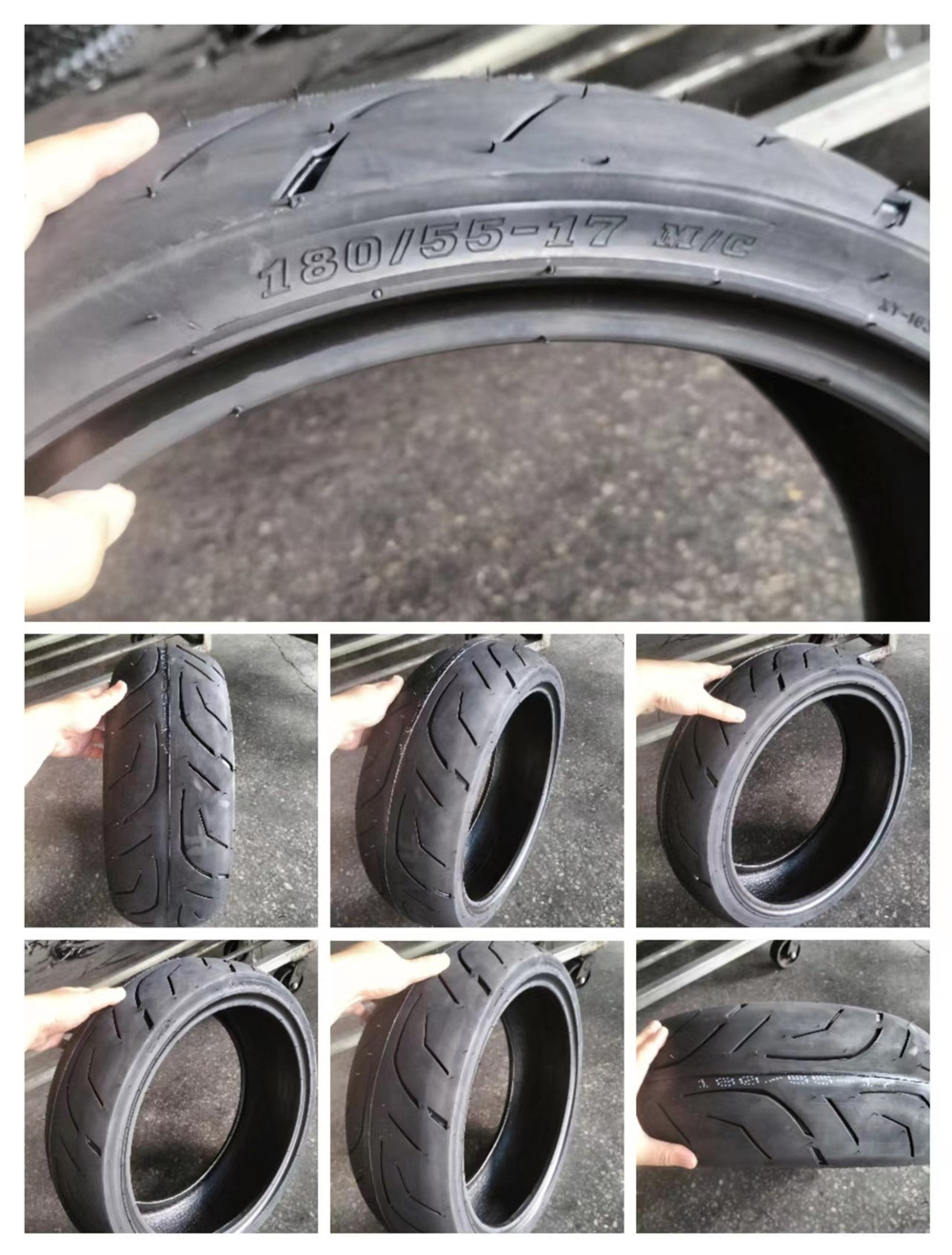 Super tires for motorcycles racing with high quality