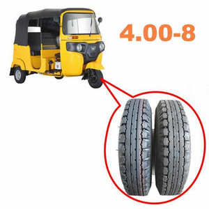 SOSOON brand bajaj three wheel tire 4.00-8 motor tricycle tyre