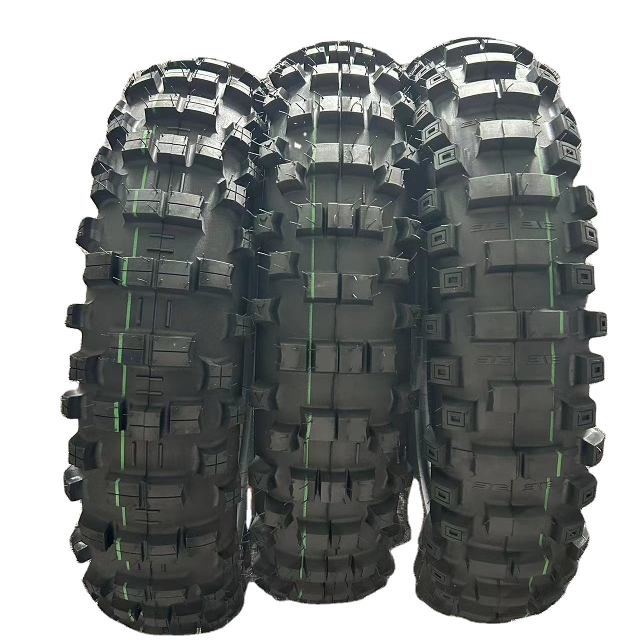 18inch 19inch 21inch TWO GREEN LINE SUPER SOFT RACING MOTORCYCLE TIRE 140/80-18 120/90-18 120/100-18 90/90-21 140/90-18