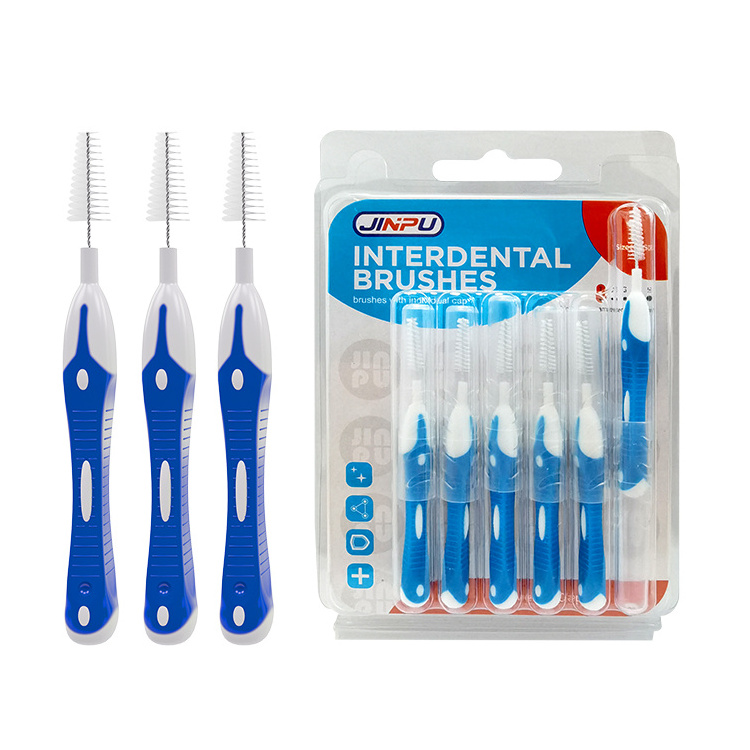 Interdental brush Soft TPE Silicone Rubber Interdental Toothpicks Teeth Daily Dental care