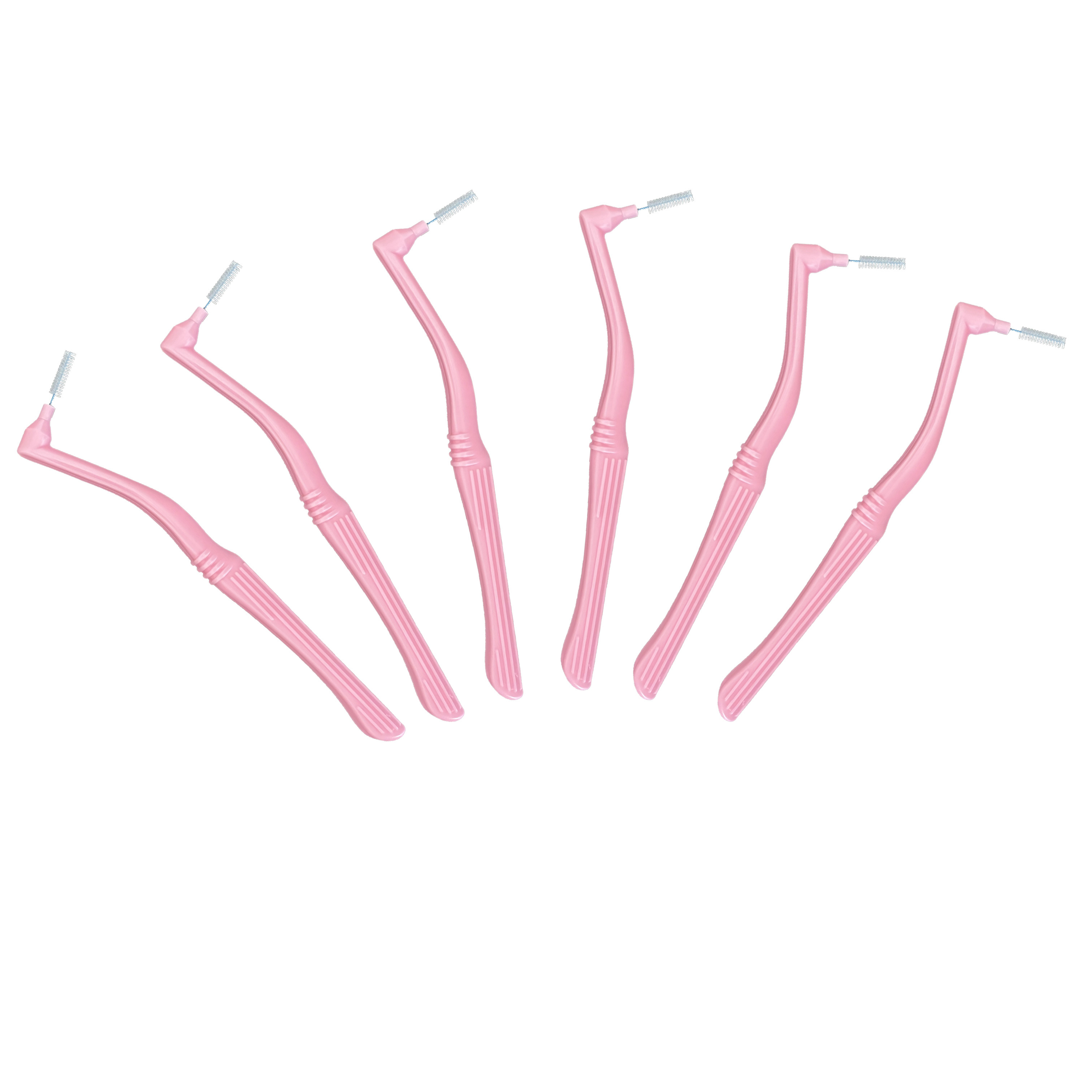 Custom Logo Interdental brush Soft TPE Silicone Rubber Interdental Toothpicks Teeth Daily Dental care