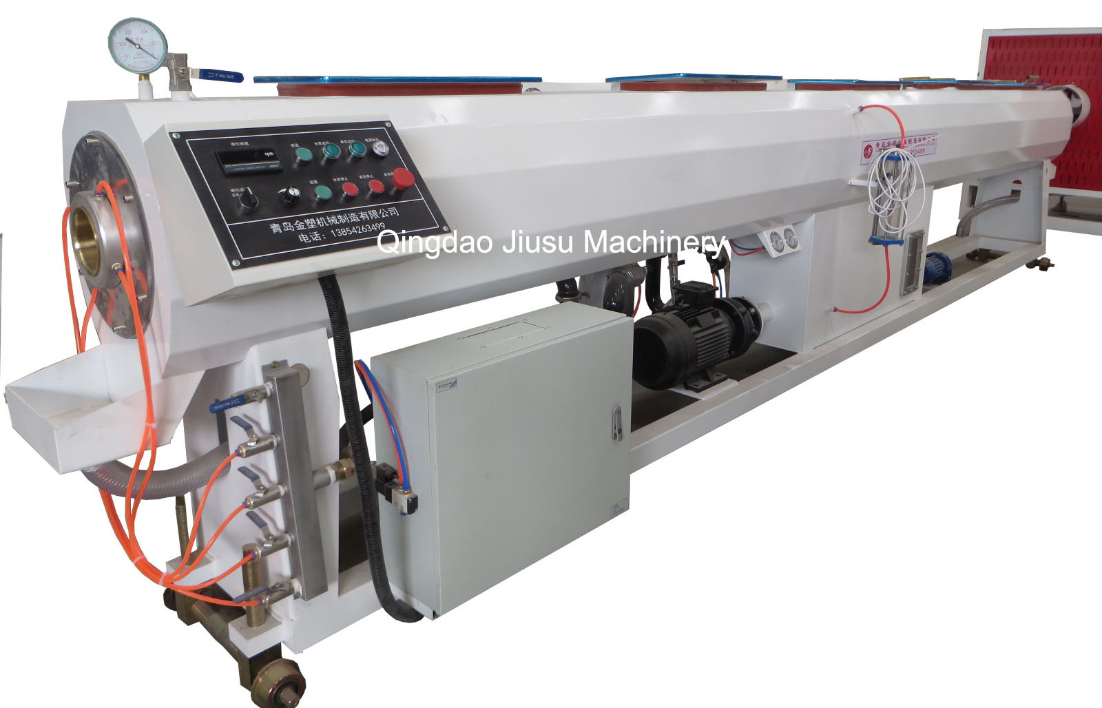 Factory automatic PVC Plastic CPVC Electric communication pipe extrusion line