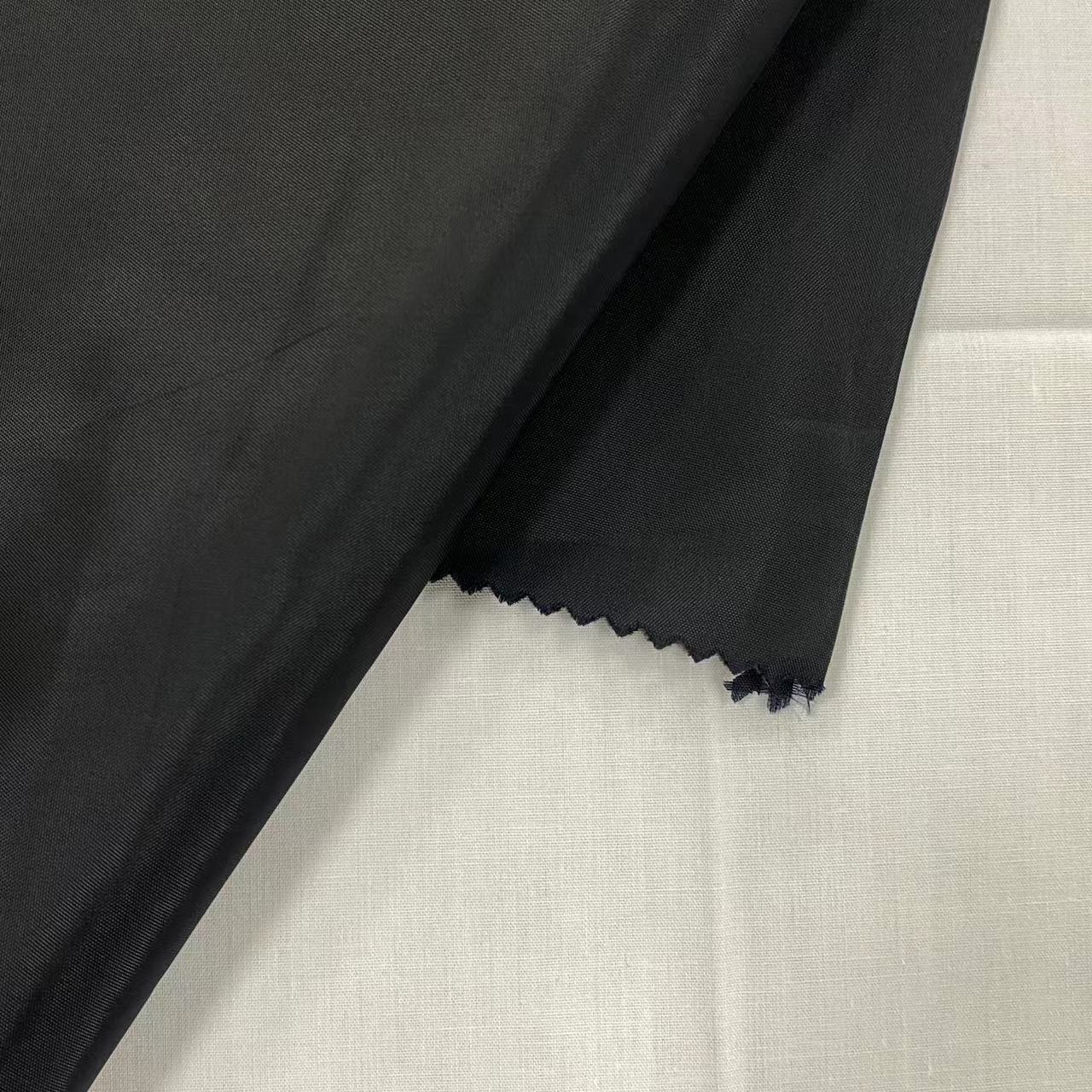 cheap fabric  100% nylon shiny wrinkle 70D Polyamide taffeta fabric for jacket summer suit