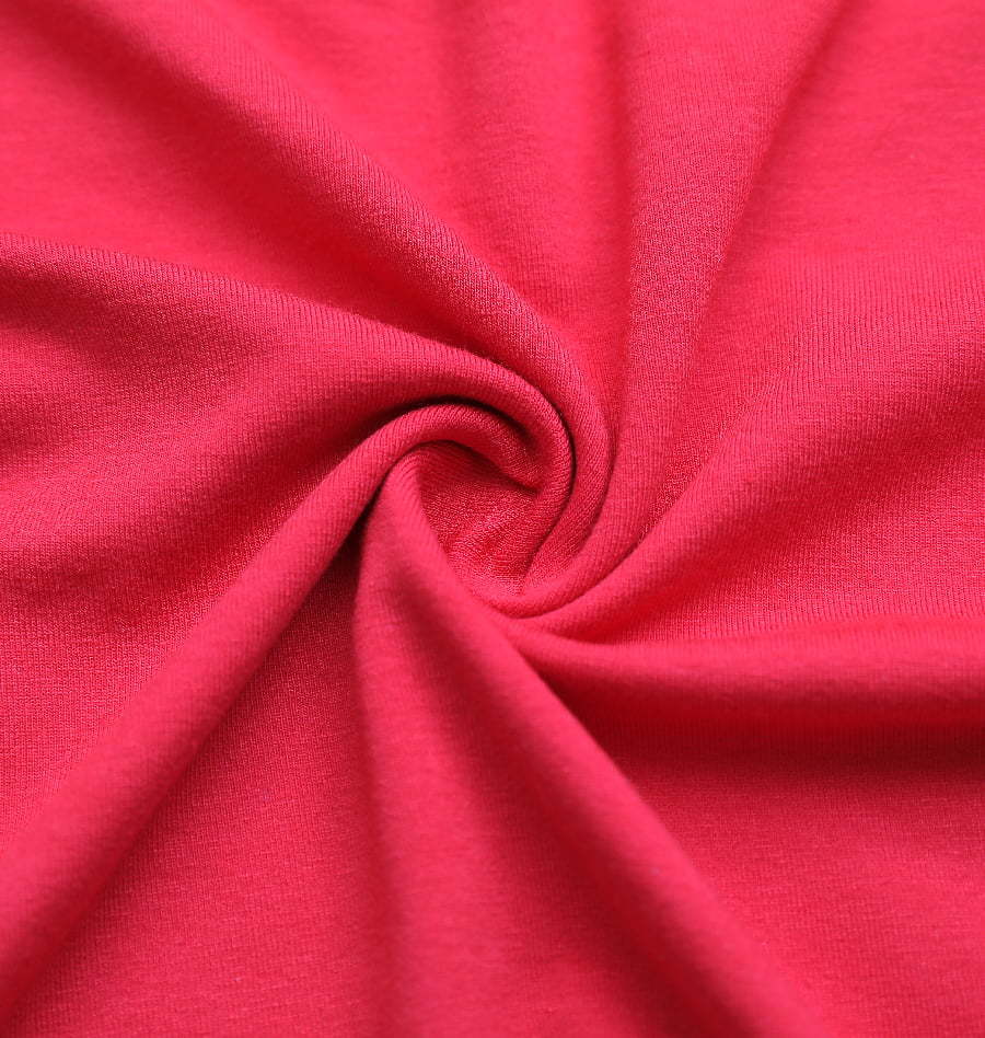 Fabric Plain Dyed Jersey 100% Polyester Fabric120GSM Knitted for beddings mattresses bag