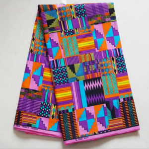 Hot Selling Kente Design  100% Cotton REAL WAX  print fabric African ankara fabrics