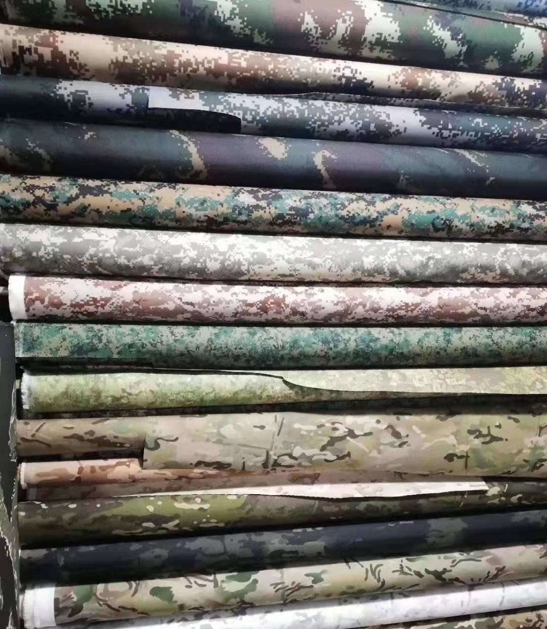 Best selling Polyester / Cotton Material and 190gsm Weight jungle/desert/ocean camouflage printed fabric