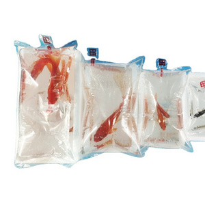 China Produnt Aquarium Live Fish Ornamental fish Packaging Bag Transport Oxygen Fish Bag