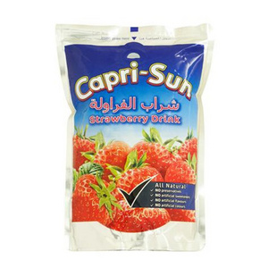 Custom Printing Foil Stand Up Spout Packing Pouch Capri Sun Bag For Juice