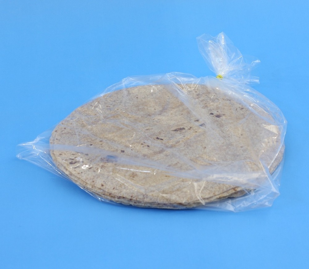 China Factory Hot Sale Clear Transparent Twist Sealed Plastic OPP Tortilla Bags