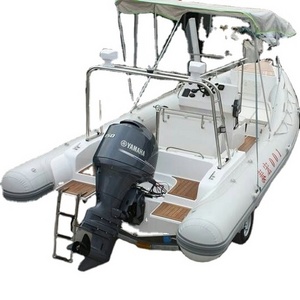 Joymax rib680 10 person passengers Fiberglass Hull Inflatable Yacht luxury rib boat