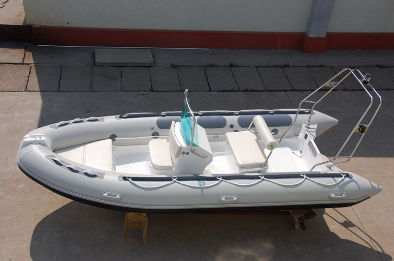 Rib boat inflatable fishing boat with bench seat 430cm 14.4ft   frp fiberglass boats