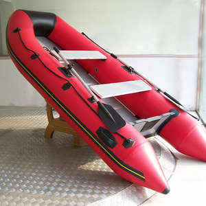 High quality 4 person 3m durable pvc aluminum hull rigid inflatable tender boat