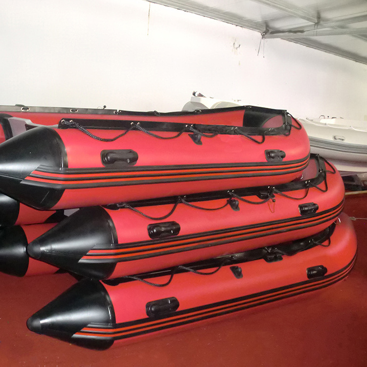 High quality 4 person 3m durable pvc aluminum hull rigid inflatable tender boat