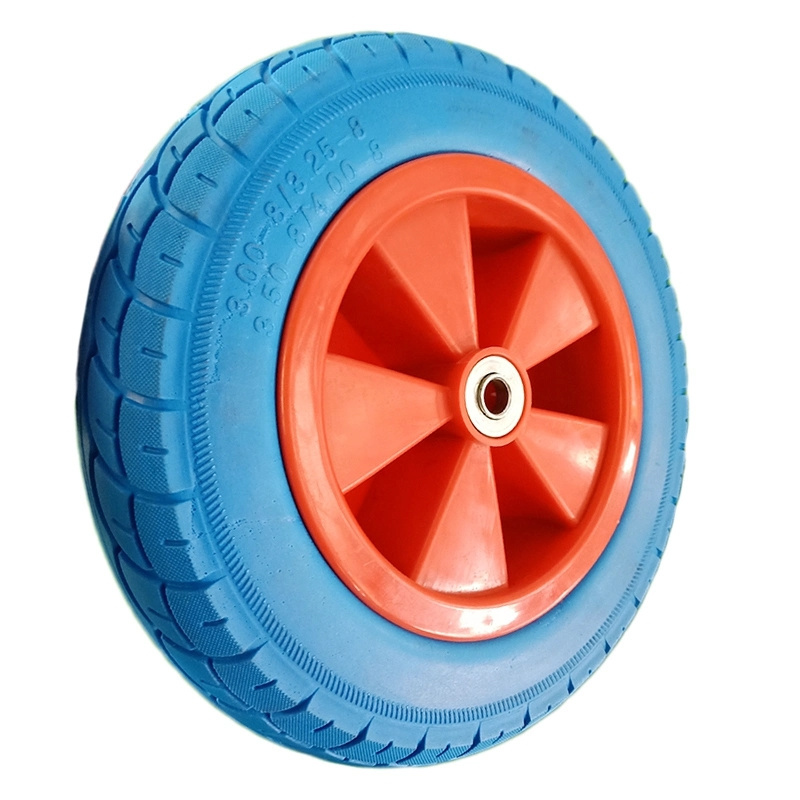 3.50-4 PU Foam Tire Filled Wheel Polyurethane foam Tire Garden Cart disassembled wheel