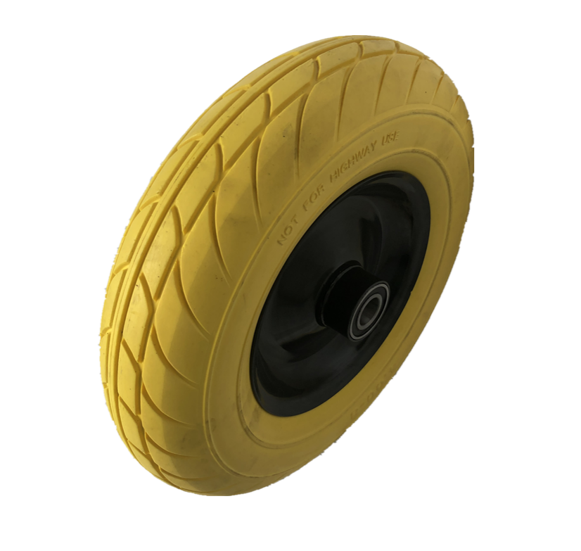 3.50-4 4.00-6 4.00-8 puncture proof Polyurethane Foam Caster Wheels Solid wheel beach wagon tires PU wheel