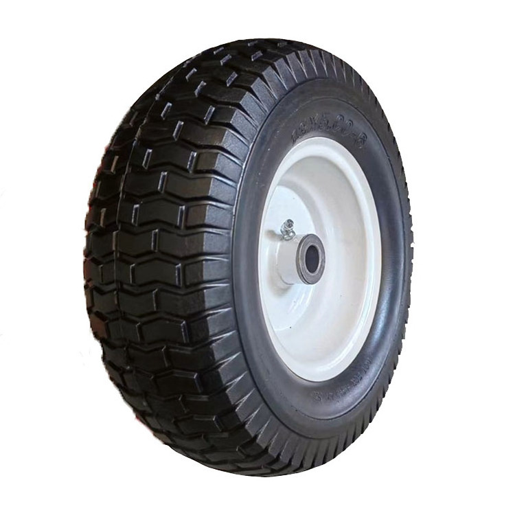 Wheelbarrow wheel 4.00 - 8 pneumatic tire line 8 inch10 inch 12 inch pneumatic wheels rubber pneumatic wheel