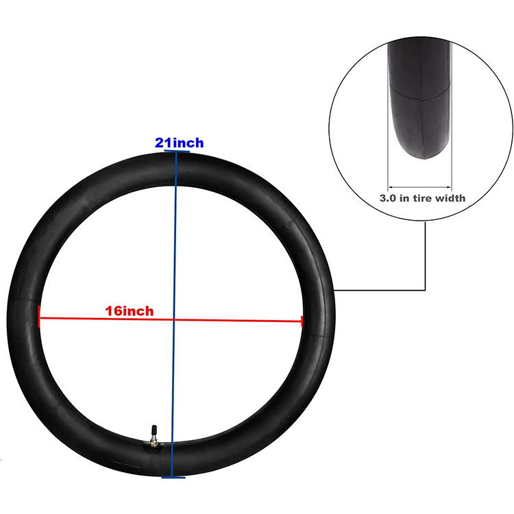 2.75/3.00-16 Manufacturer Motorcycle wheel pneumatic tire Replacement rubber inner tube