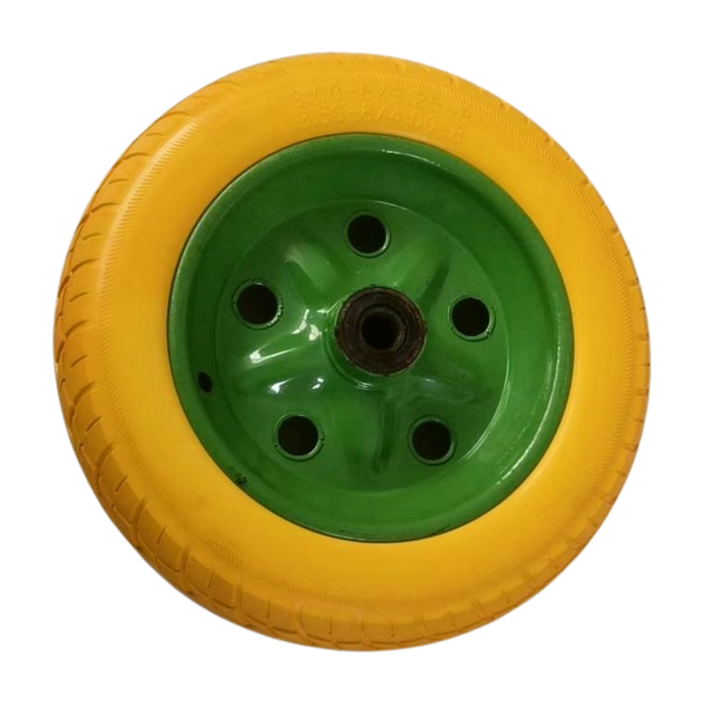 Wholesale industrial Trolley tires Polyurethane foam wheel puncture proof solid wheelbarrow wheel