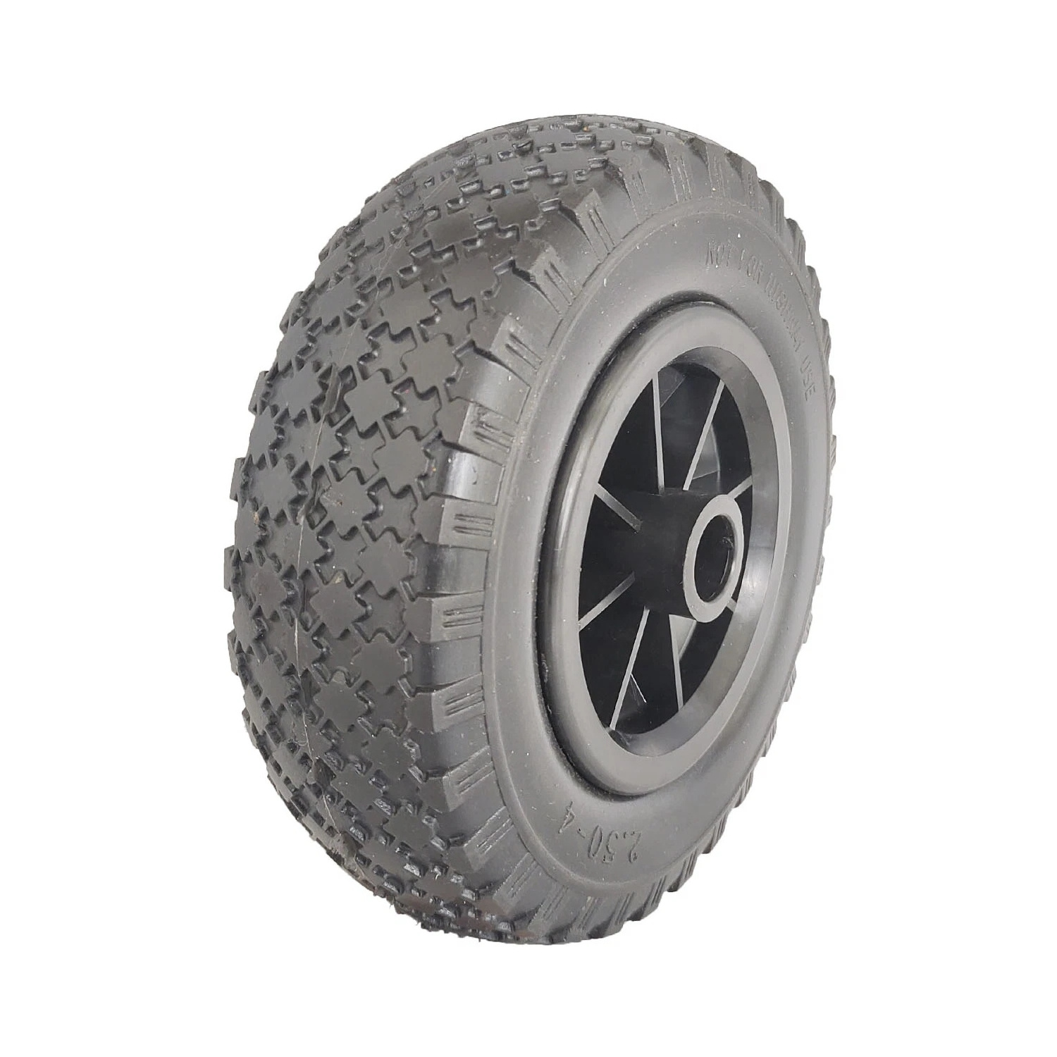 Hot selling 2.50-4 4.10/3.50-4 replacement wheels Polyurethane Foam tire solid Pu foam wheelbarrow wheel