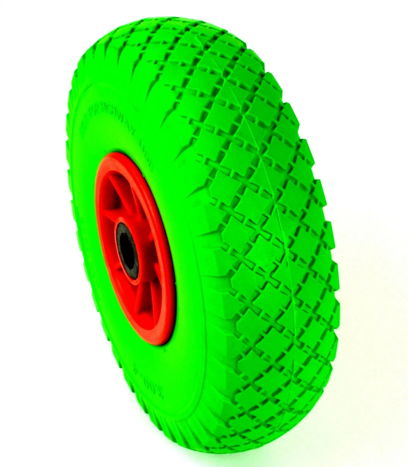 3.50-4 PU Foam Tire Filled Wheel Polyurethane foam Tire Garden Cart disassembled wheel