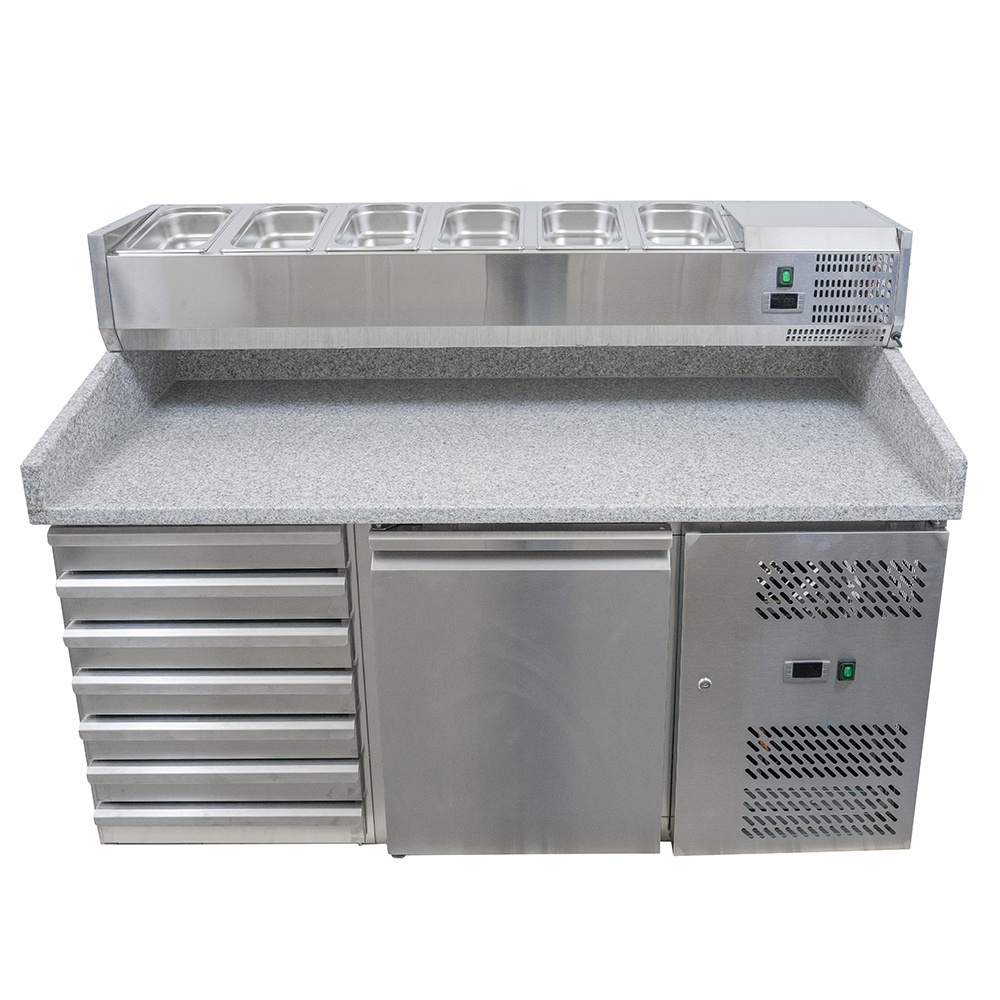 convenience store commercial kitchen refrigerator salad bar freezer sandwich prep table refrigerated commercial fridge