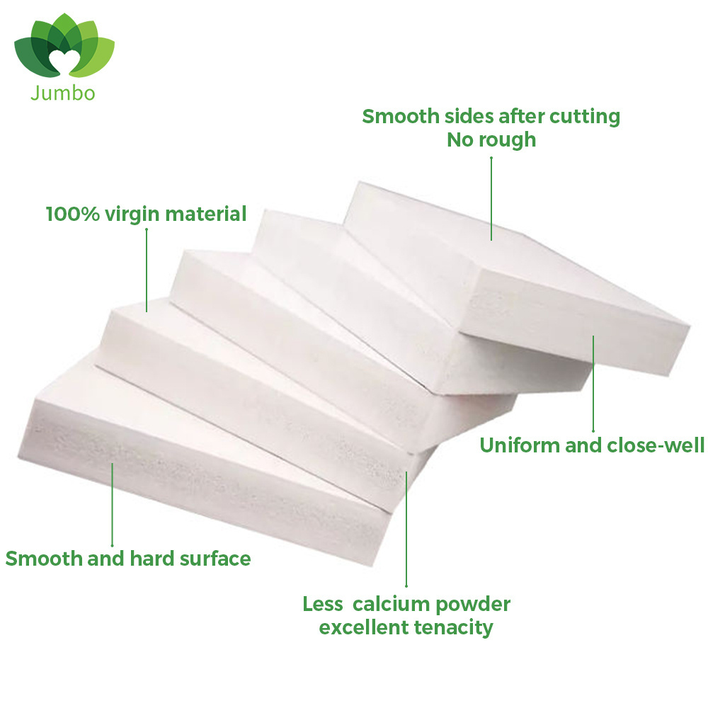 Fast Delivery Building Exterior Decoration PVC Foam Board High Rigidity 4x8 PVC Board Good Insulation PVC Bord Foam