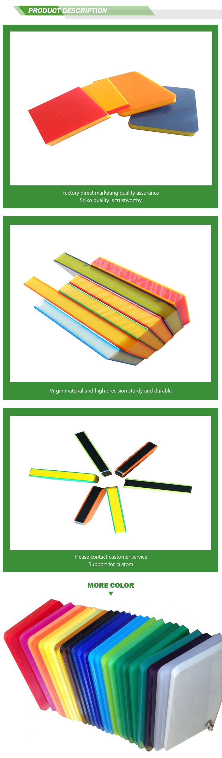 Hdpe Sheet Colours Double Color HDPE Boards/dual Color 3 Layer HDPE Panel/ HDPE Double Color Plastic Sheet