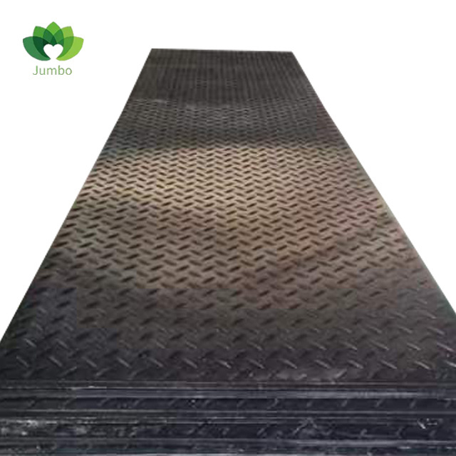 Anti-slip UHMWPE Paving Slab Swamp Construction Plastic Temporary Channel Floor Mat